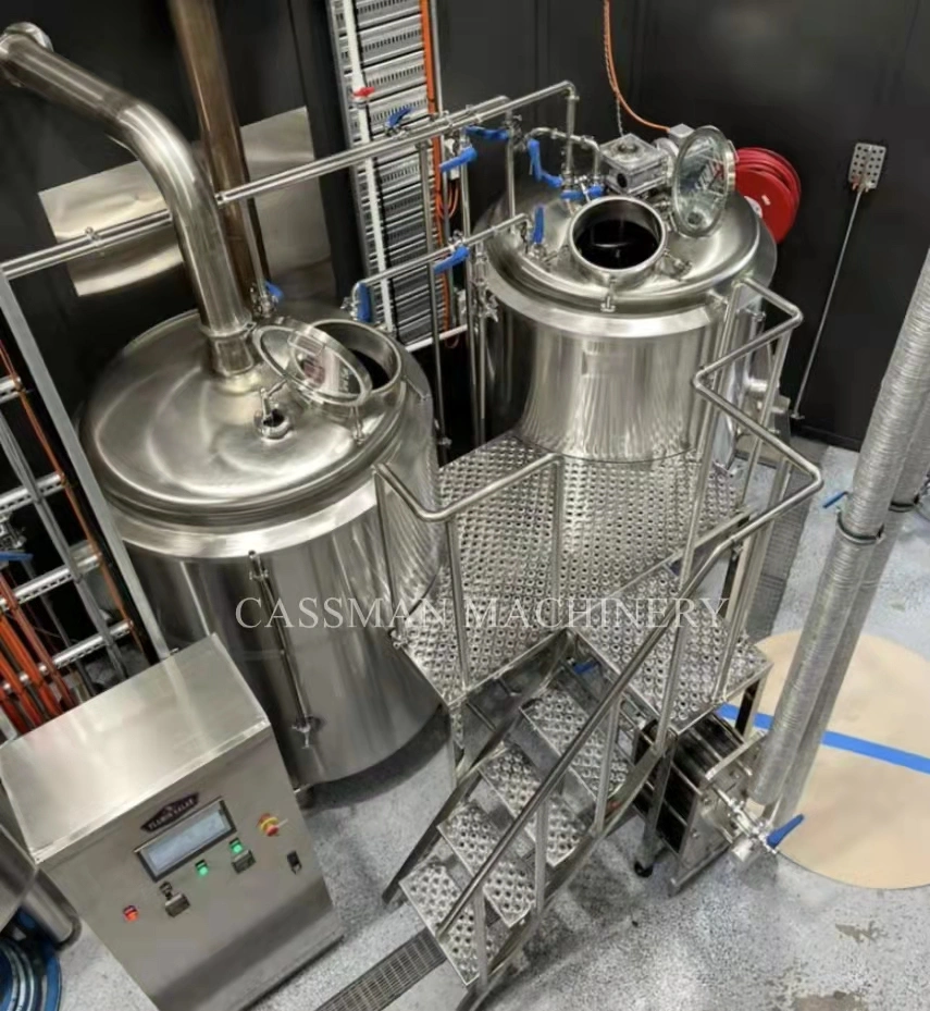 40 Bbl Stainless Steel Brewhouse System